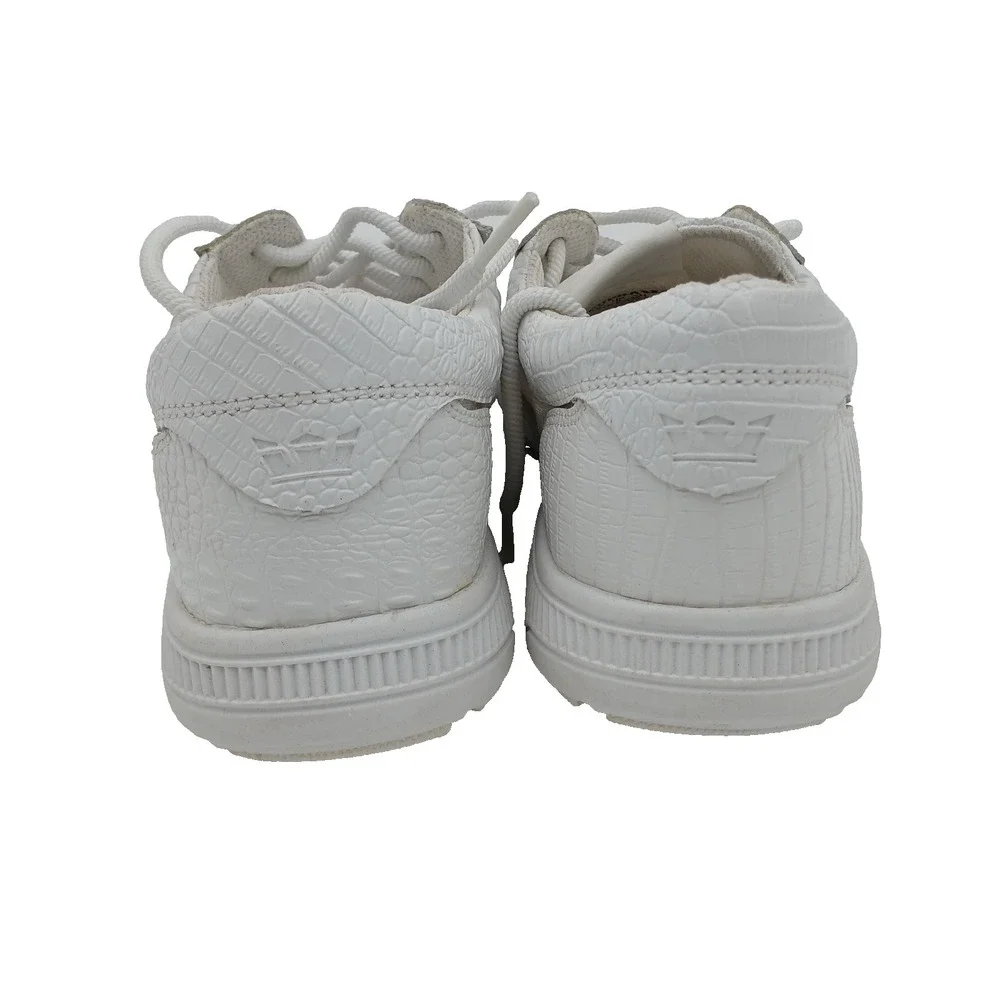 Supra Hammer Run White Mens Size9 Skateboard Sneakers Shoes Sports‎ S55028